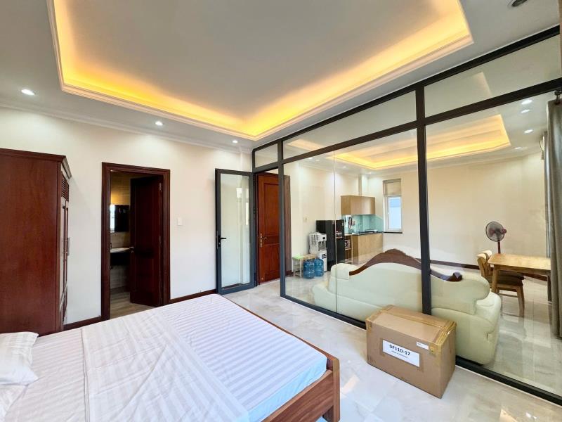 Siêu phẩm thiết kế độc đáo chuẩn tây – bếp và phòng ngủ riêng biệt, ban công siêu to khổng lồ