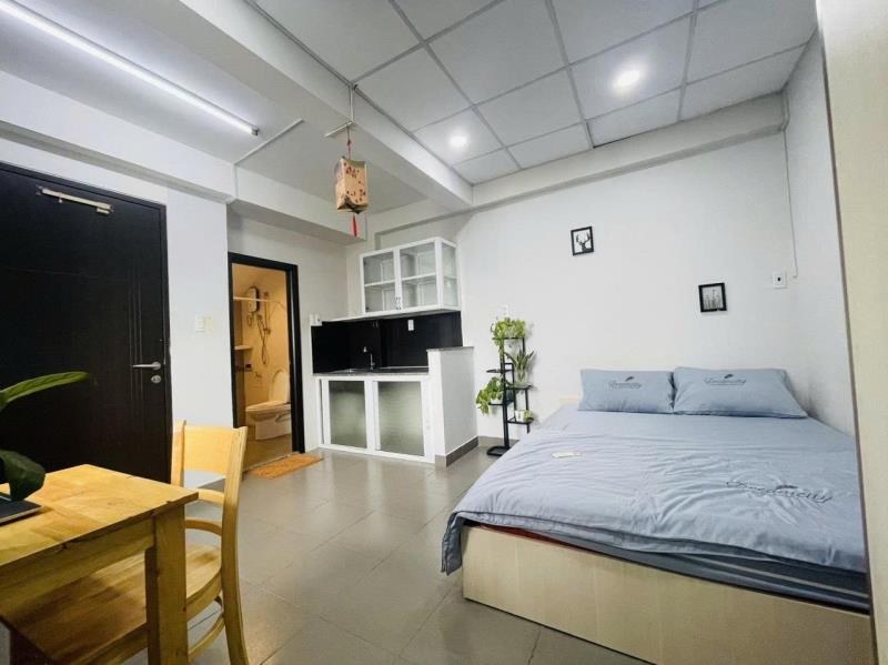 Studio cửa sổ trời ngay phạm văn đồng gần vlu, luật, hca, cao đẳng dược, cầu bình lợi, emart, nguyễn xí, thủ đức, gò vấp - Ảnh 3