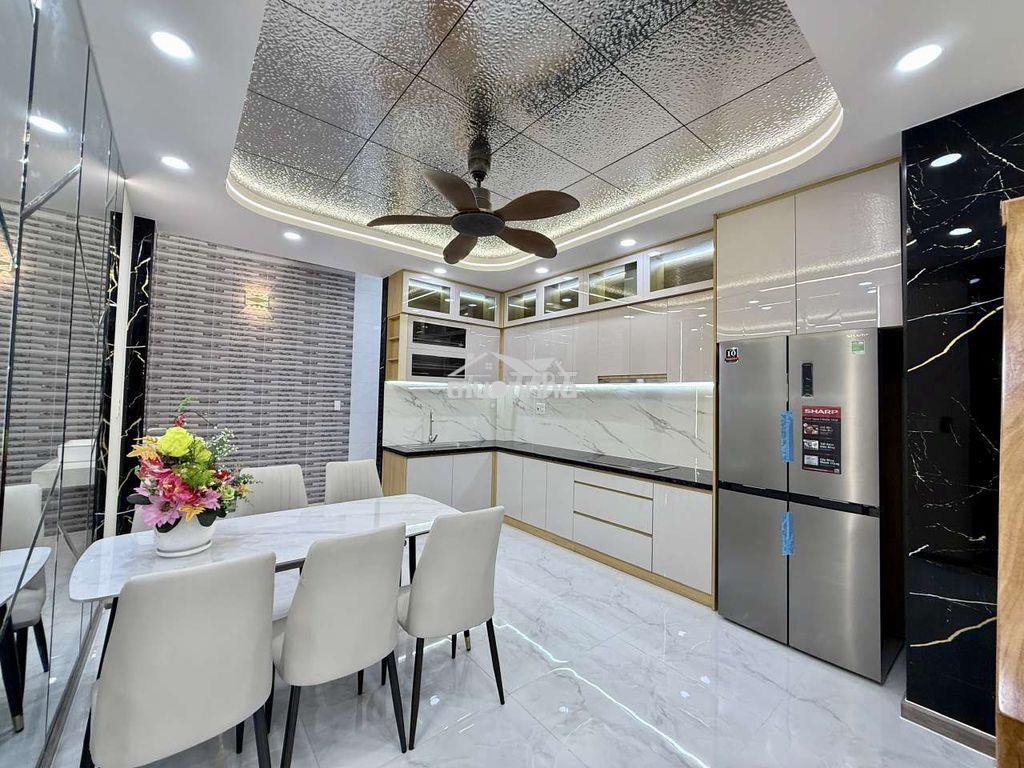 Nhà phố 4m x 17m. xây 3 tầng 1/ ngắn đường dương thit mười - Ảnh 4
