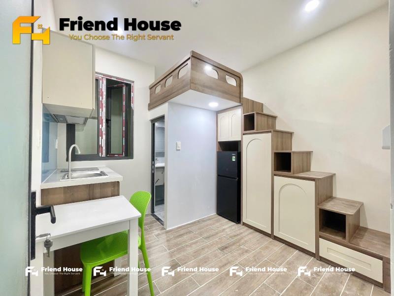 Phòng full nội thất giá rẻ ngay nguyễn văn khối