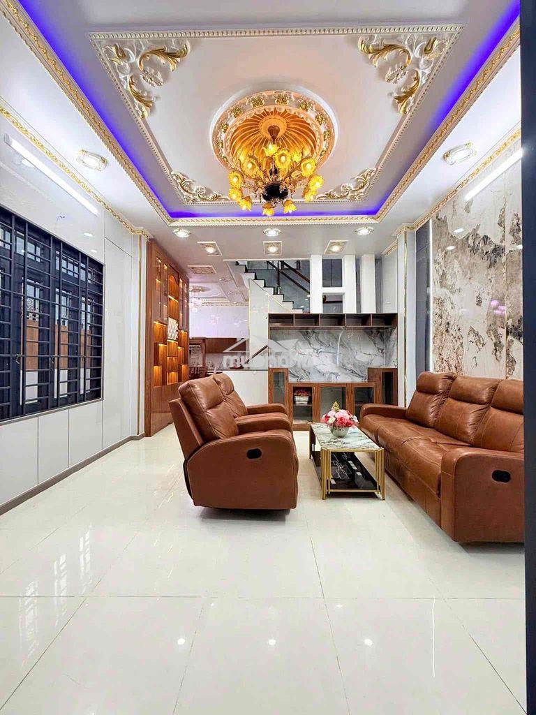 Nhà dân ngang 6m 1 trệt 1 lầu sân xe hơi - 4pn - gần trường học - Ảnh 4