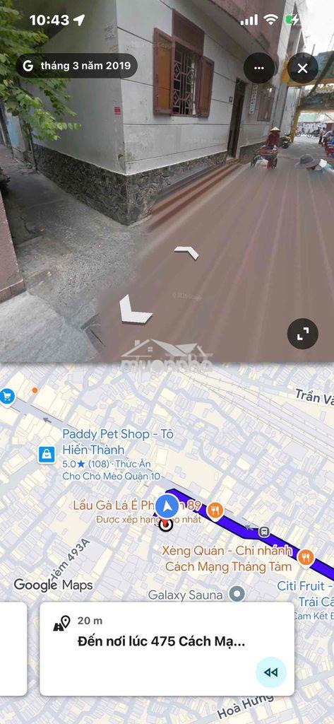 Nguyên căn cách mạng tháng 8(3x18)1t1lung 1lầu 2p2wc