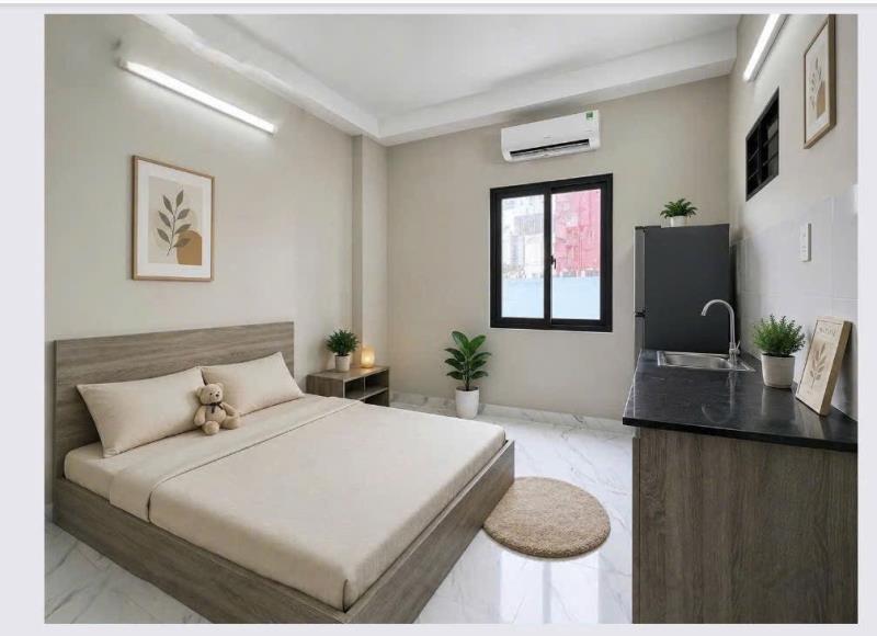 Phòng 35m2 ban công lớn siêu thoáng, full nội thất mới- ung văn khiêm, bình thạnh - Ảnh 2