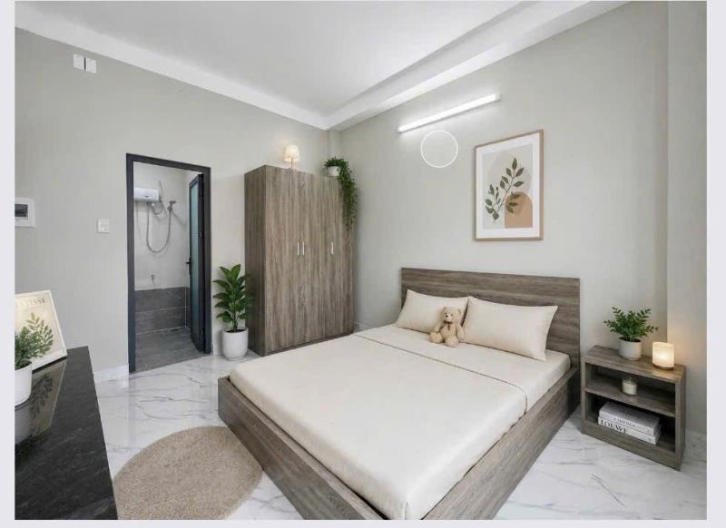 Cho thuê căn hộ cửa sổ thoáng sáng, full nội thất – gần hutech, ngoại thương - ung văn khiêm, bình thạnh - Ảnh 2