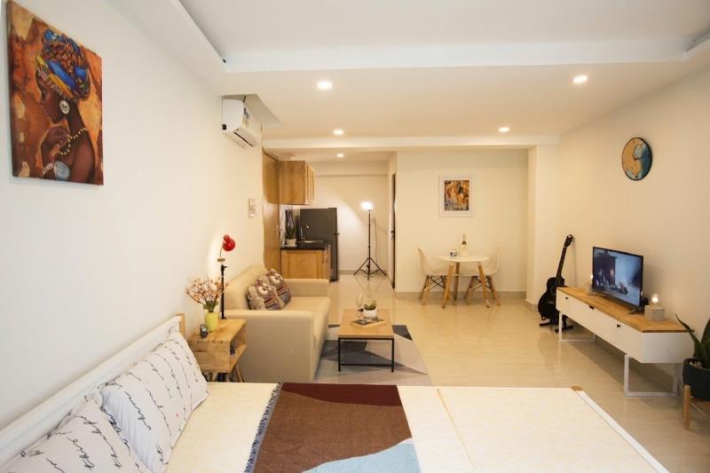 🔥 Cho thuê căn hộ vũ huy tấn, bình thạnh – gần chợ bà chiểu, 40m2, studio | dự án mới toanh - Ảnh 4