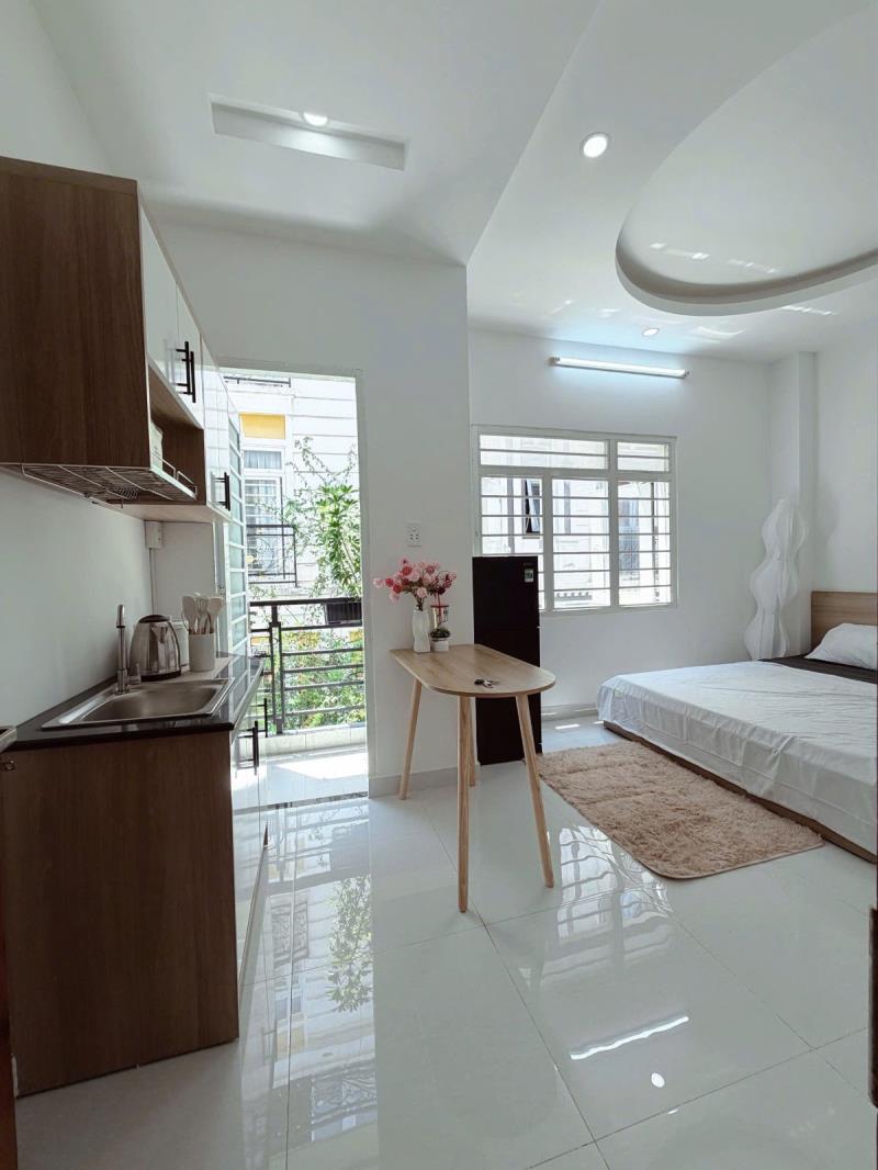 Studio ban công – nguyễn xí, bình thạnh gần ngã tư hàng xanh, vlu, hutech, chợ bà chiểu - Ảnh 2