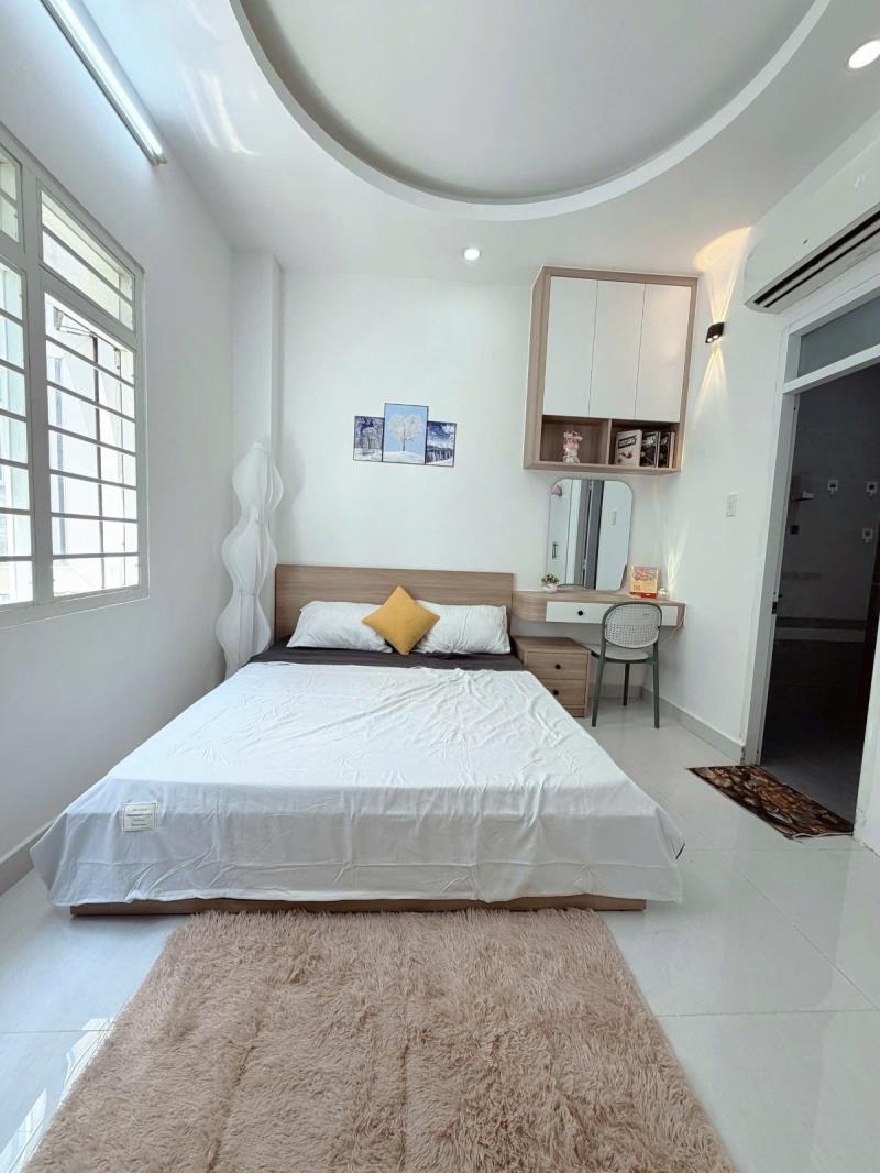 Cho thuê căn hộ nguyễn xí bình thạnh, phòng mới 1 phòng ngủ có ban công lớn, full nội thất - Ảnh 3