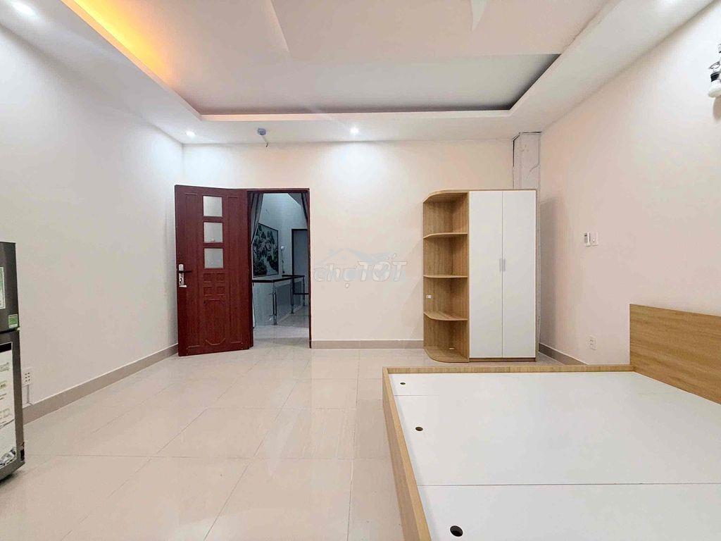 Chdv tầng trệt - full nội thất 40m2 - sân sau rộng- trống sẵn ở liền - Ảnh 3
