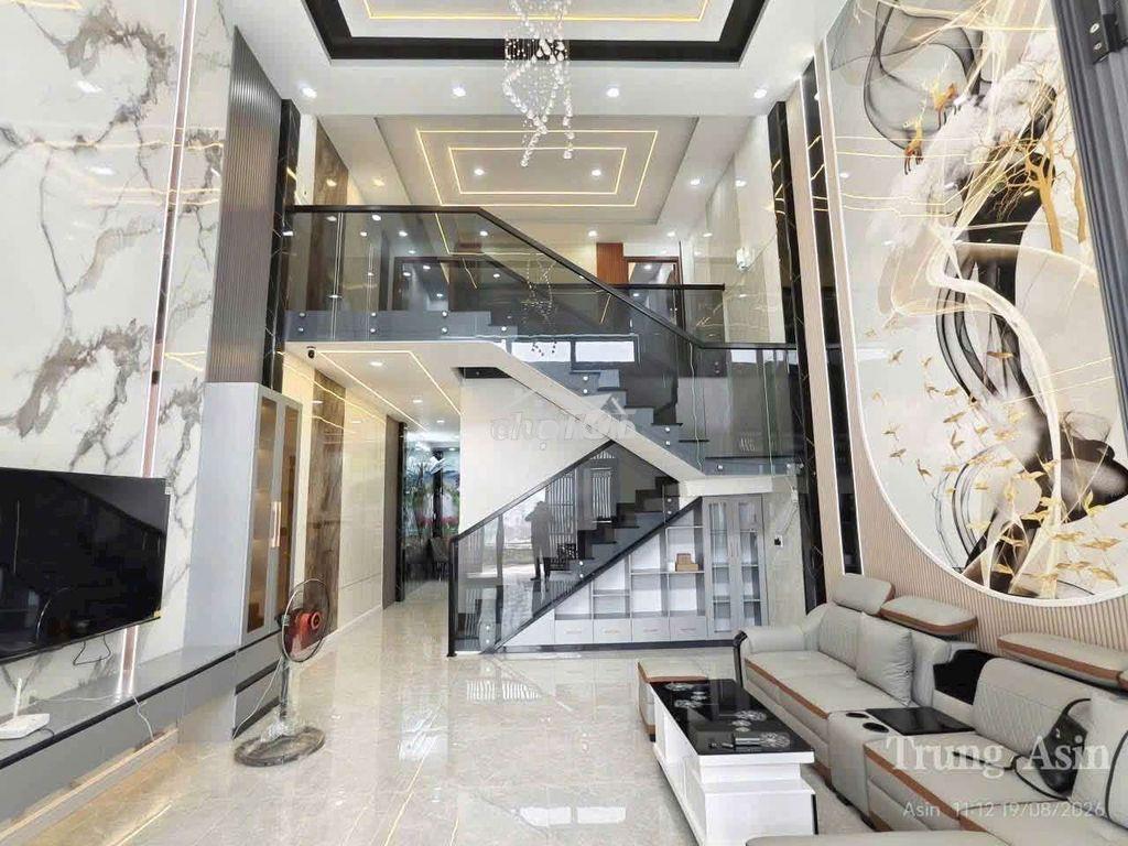 Nhà 1 lầu đẹp 5x16m, shr đg ô tô thông ngay ngã 5 chùa hang gần tô ký - Ảnh 2