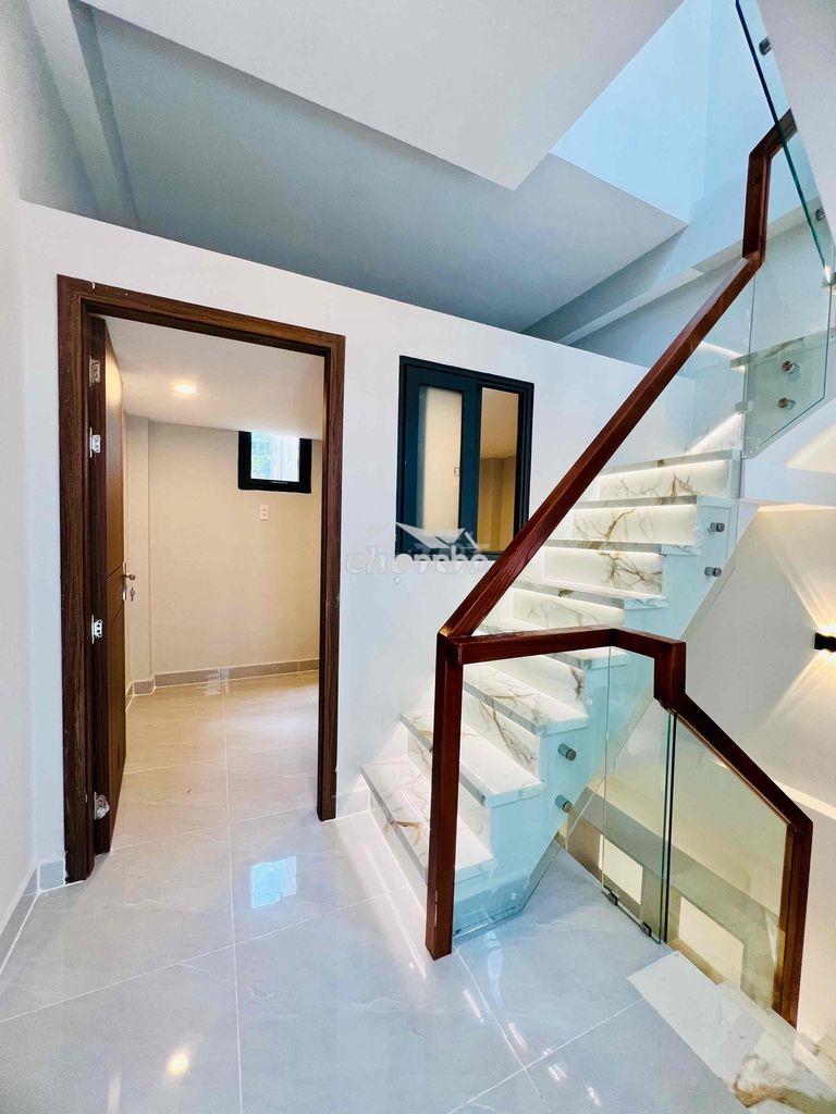 Nhà mới tinh 3 tầng 2pn quận 6 - sổ riêng a4 - hoàn công - Ảnh 3