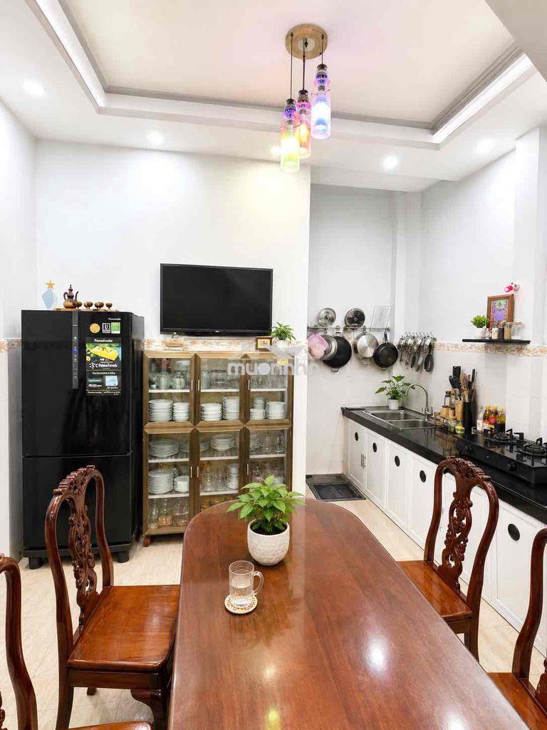 Nhà 49,5m2, gần mầm non nguyệt quế - lê văn qu ko lộ giới - Ảnh 3