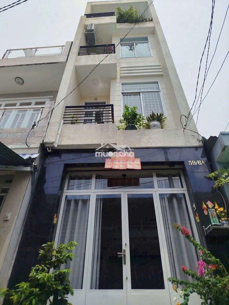 Nhà  lý chiêu hoàng, p10, q6 
3 tầng, 4pn, ,
ngang 3m3 dài 10m - Ảnh 2