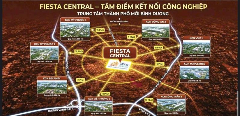 Fiesta central – nhà phố có sổ hồng, hoàn công đầy đủ dt x 30 .chỉ 4ty3 - Ảnh 3