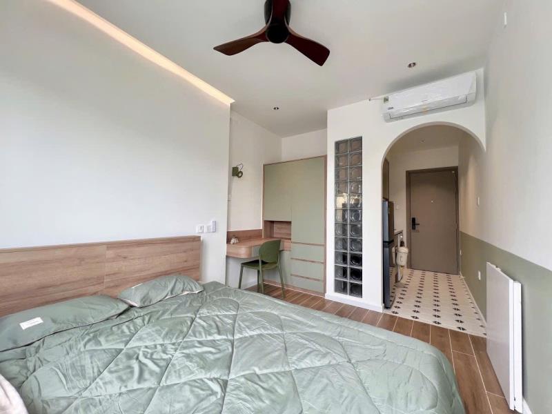 ✨ Cho thuê căn hộ - 35m² - có ban công – full nội thất – máy giặt riêng – gần chợ bà chiểu ✨ - Ảnh 2