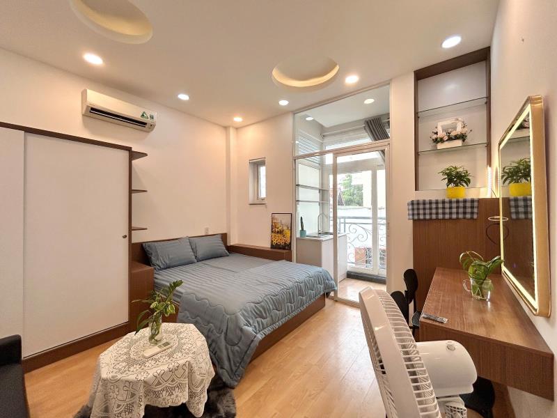 Căn hộ 1pn riêng ban công, tách bếp - yên thế, tân bình cách sân bay 500m - Ảnh 2