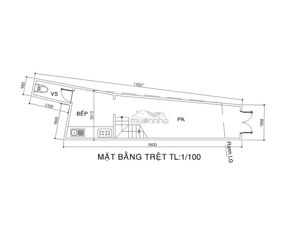 Nhà hẻm nguyễn thị tần gần chợ - Ảnh 2
