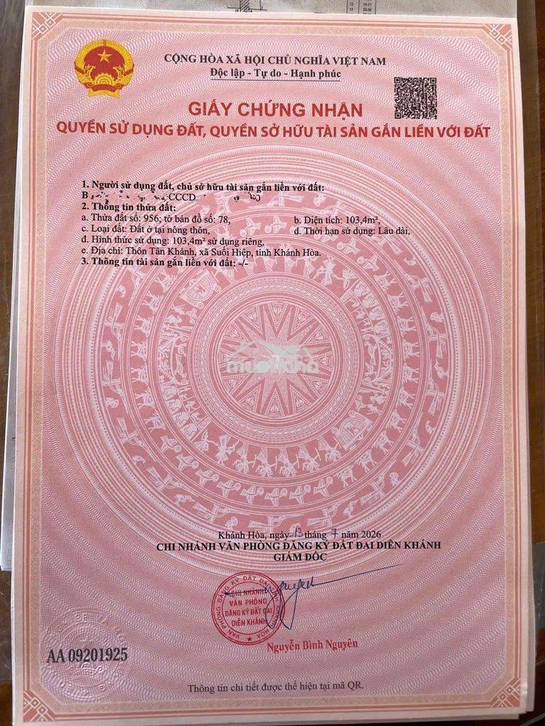 Đất thổ cư tài chính thấp 350 triệu - 690 triệu - Ảnh 2
