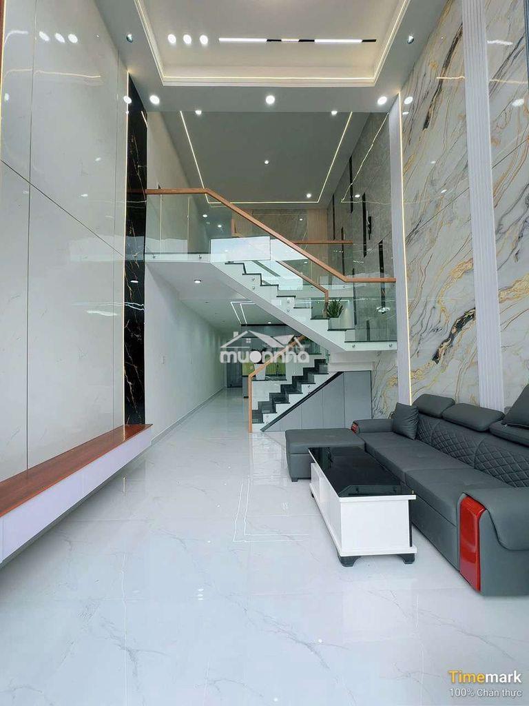 🏠 Nhà mới 100% 3phòng + đúc lửng, đông thạnh hóc môn cho thuê 🏠