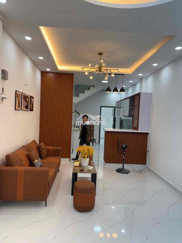 Bán nhà 2 tầng - chợ tân hương - 55m2 - tặng nội thất - sát mặt tiền