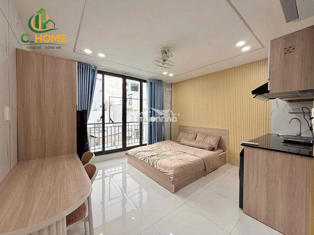 Căn hộ mới full nội thất - ban công ngay nguyễn thái sơn - Ảnh 2