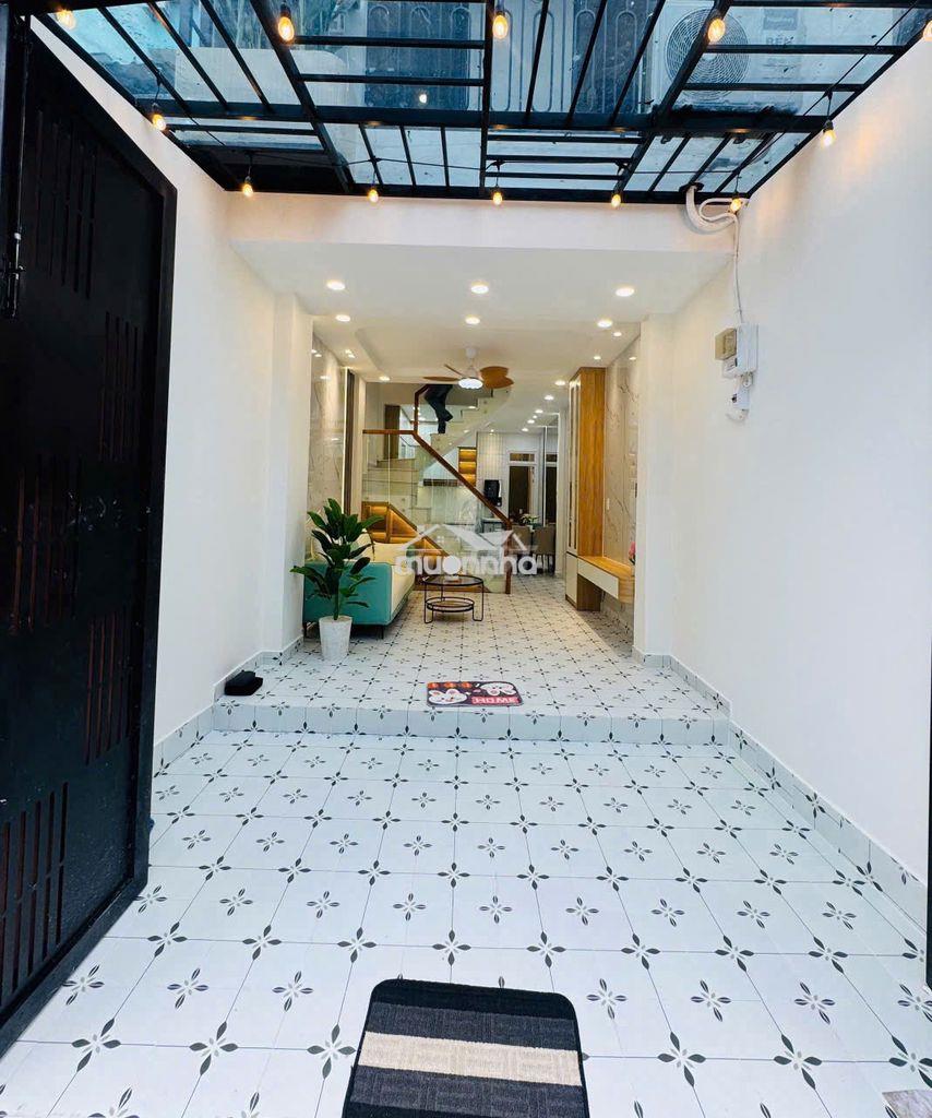 Nhà đẹp, hẻm xe hơi phan văn trị, 44m2 đất, 3pn, full nội thất, ở liền - Ảnh 3