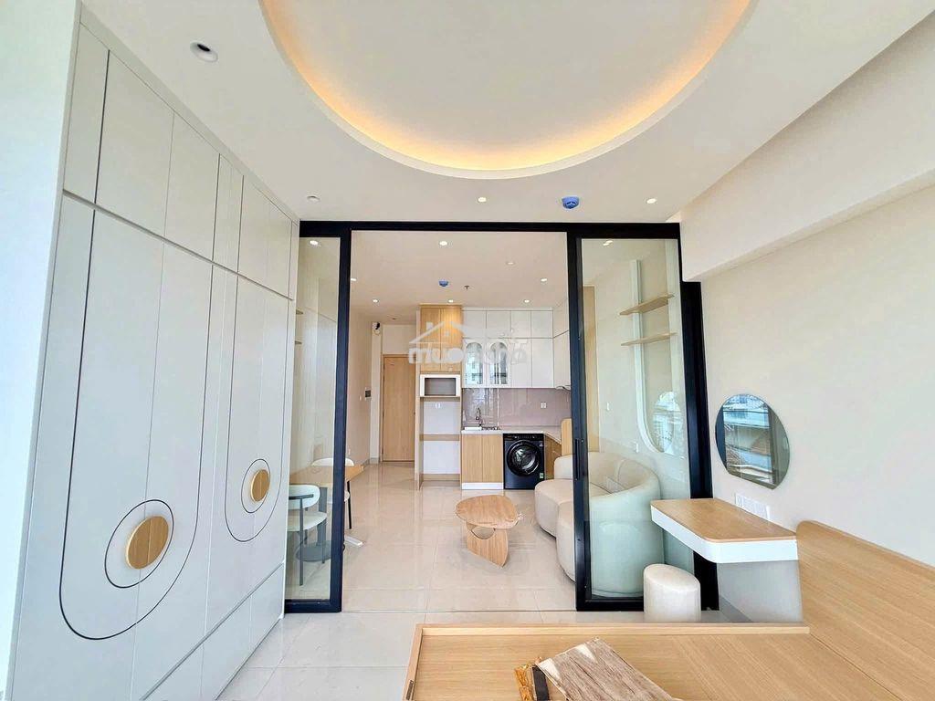 Cho thuê căn hộ bancol 45m2 - full nội thất nhà mới 100% - Ảnh 4