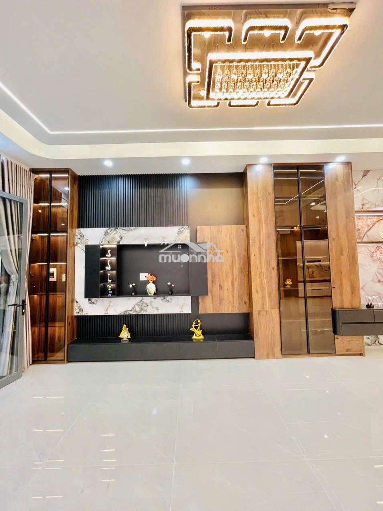 Nhà mới ngan lớn 7x12m - 4pn - hẻm 8m thông - 7 tỷ 800tr tl - Ảnh 4