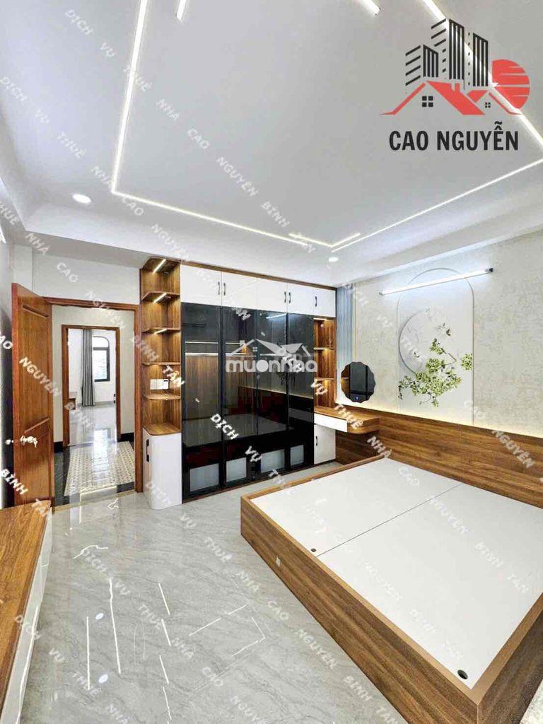 Nhà 4x17 5 tầng 5pn/7wc có thang máy, đường hương lộ 2 - Ảnh 4