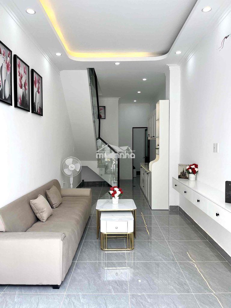 Nhà xây mới nguyễn thị hương dt:3x11m 2tầng 3pn 2wc nhà bè.