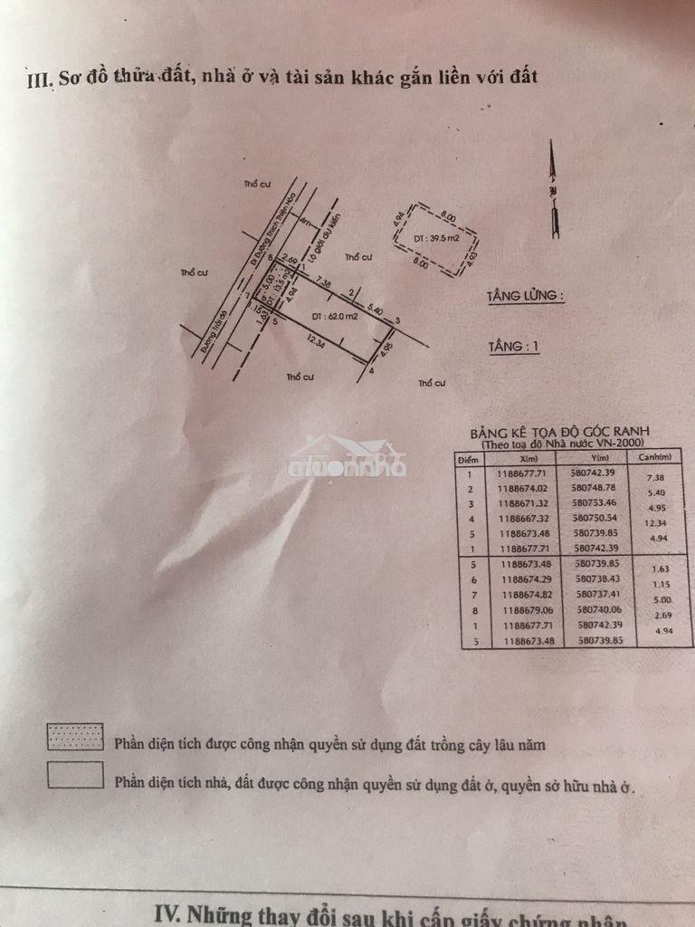 Bán nhà hẻm đường thích thiện hoà, lê minh xuân - Ảnh 3