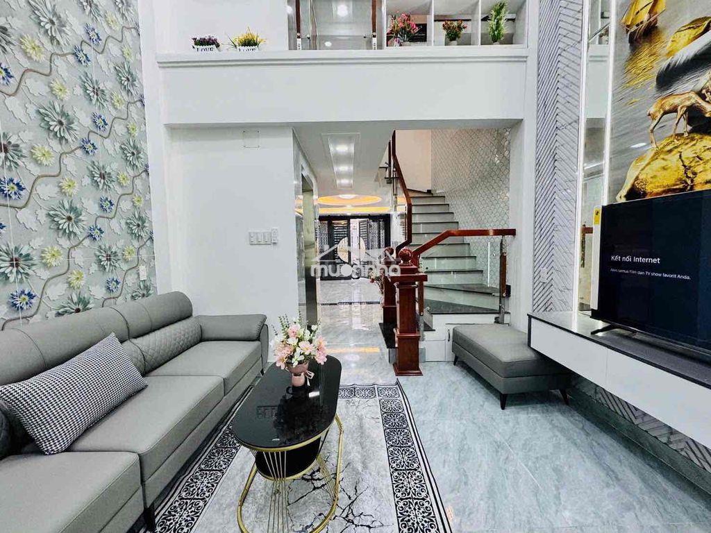 Nhà mới xây 5 tầng-thang máy 450kg-full nội thất cao cấp-quang trung - Ảnh 4