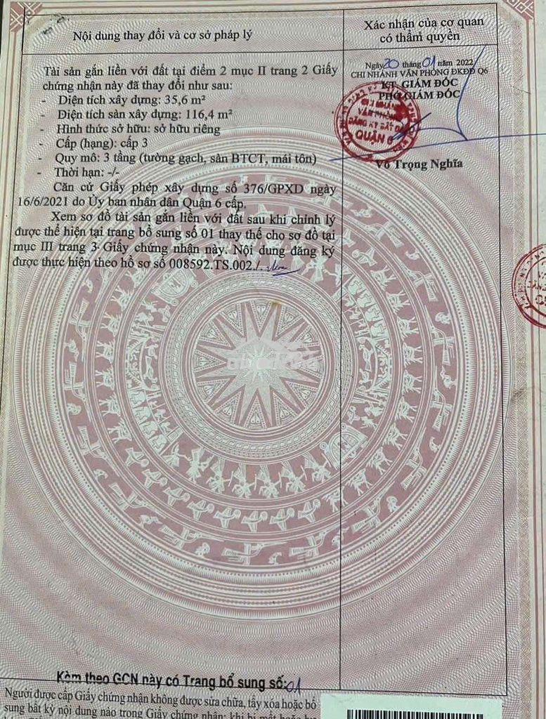 Bán nhà 232 nguyễn văn luông phường bình phú - Ảnh 3