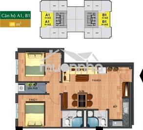 Bán chung cư sài gòn town diện tích 59m 2pn giá 2,2 tỷ - 3