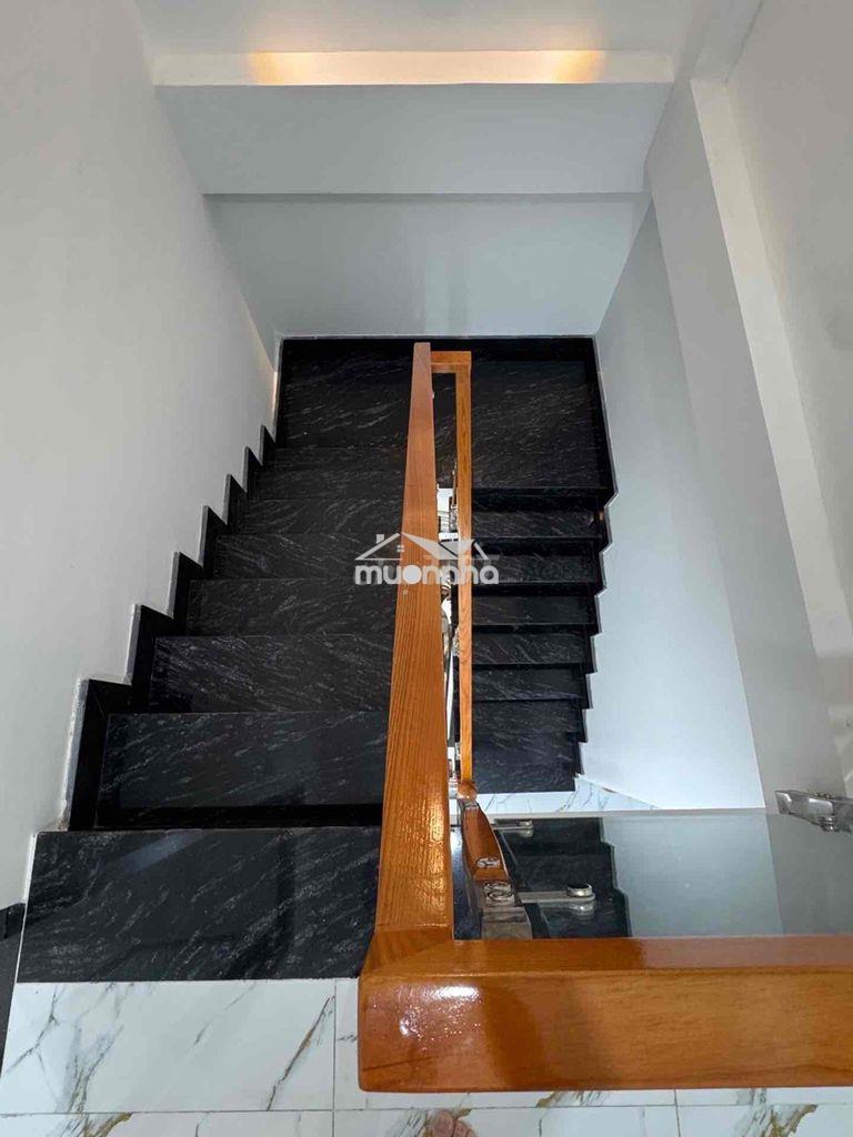 Nhà mới 3 tầng đúc btct cư xá phú lâm a, hẻm xh đỗ cửa. - Ảnh 4