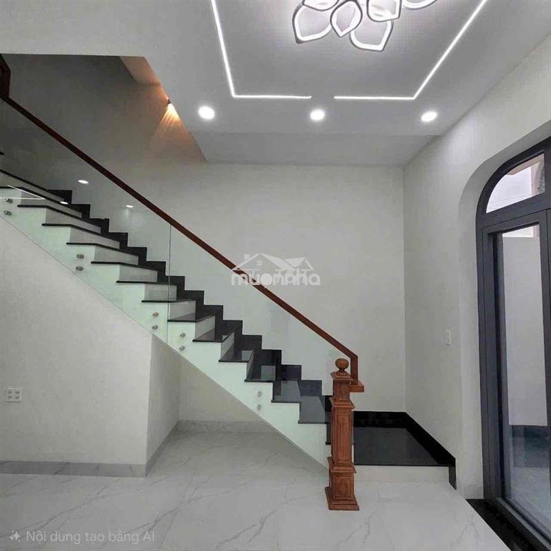 Cần bán căn nhà mới 1 trệt 2 lầu 50m2 4pn 3wc, hxh long thạnh mỹ q9