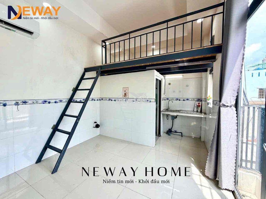 Duplex gác cao l, ban công lớn sẵn máy lạnh, ngay đh công thương - Ảnh 3