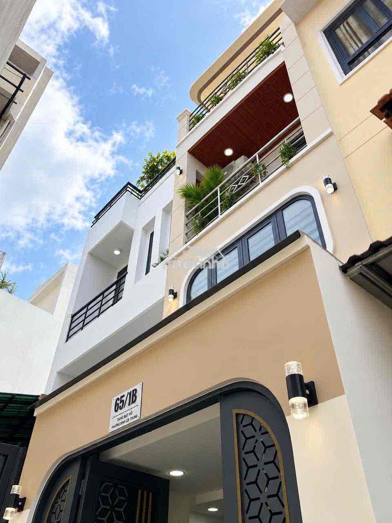 Bán nhà 65/1b tăng bạt hổ, 4 tầng 3 ngủ 5.95 tỷ - lh ***