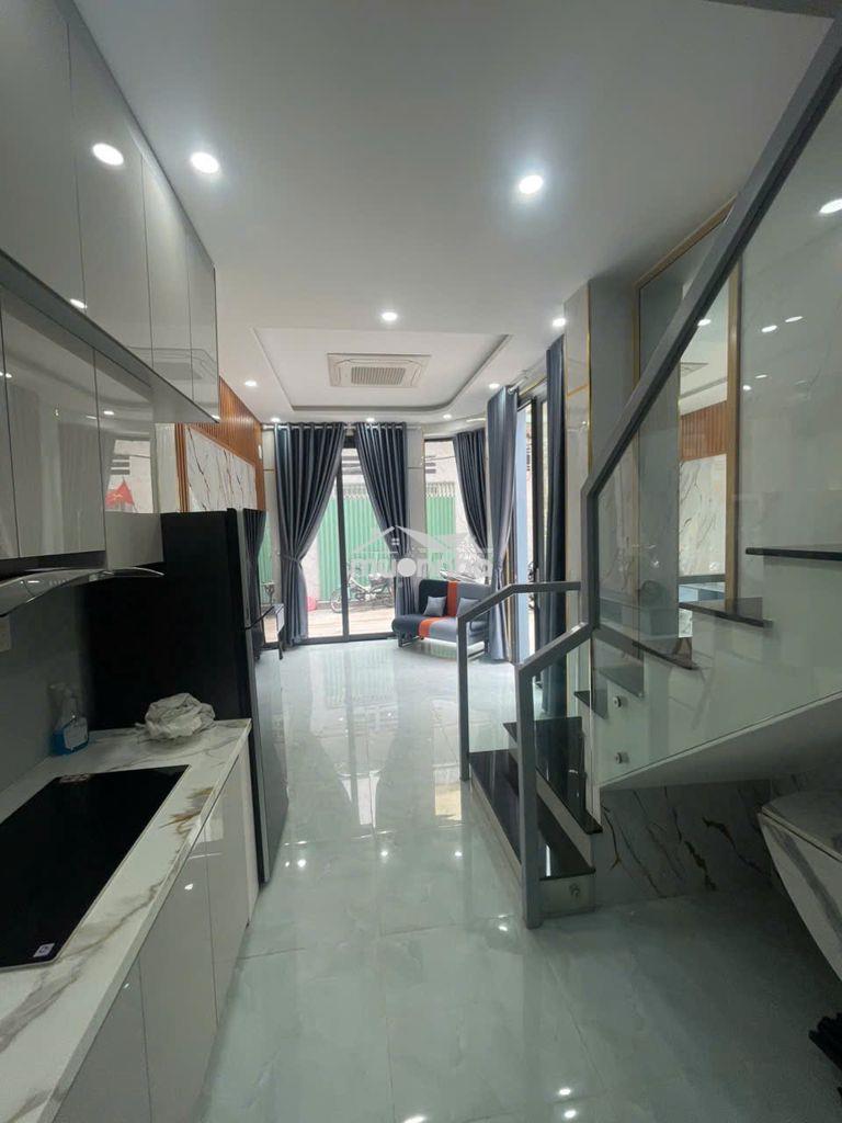 Hxh sát mặt tiền - 4 tầng - 25m2 - tặng full nội thất - nhà mới !!! - Ảnh 4