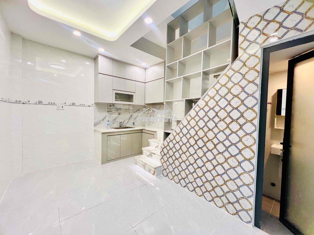 Nhà mới tinh 3 tầng 2pn quận 6 - sổ riêng a4 - hoàn công - Ảnh 2