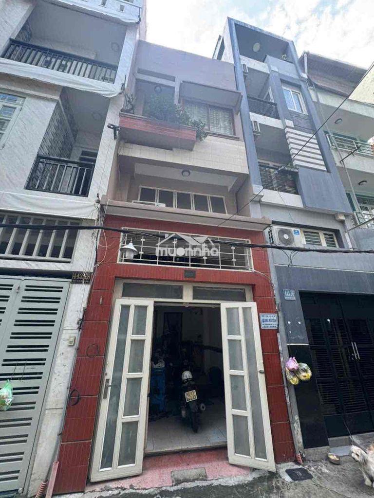 Hẻm lớn điện biên phủ quận 3 4 tầng 3pn giá 16 triệu