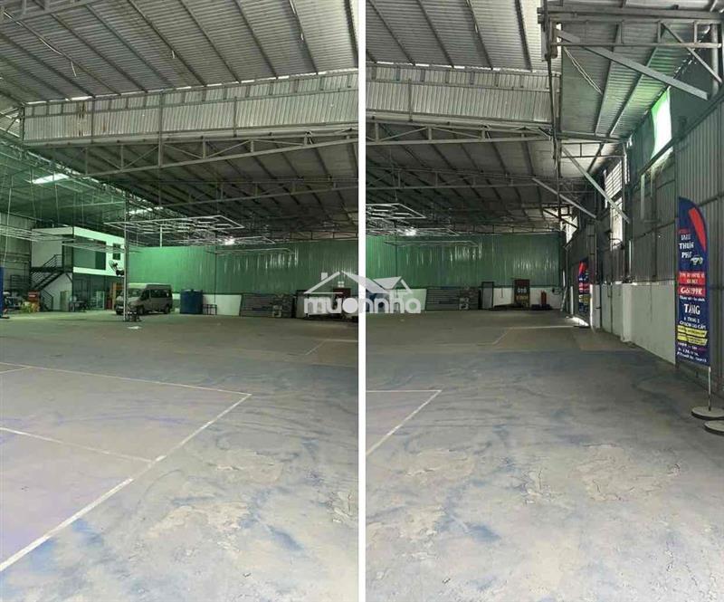 Cho thuê mặt bằng kho, nhà xưởng 1100m2 ngã tư ga, an phú đông quận 12