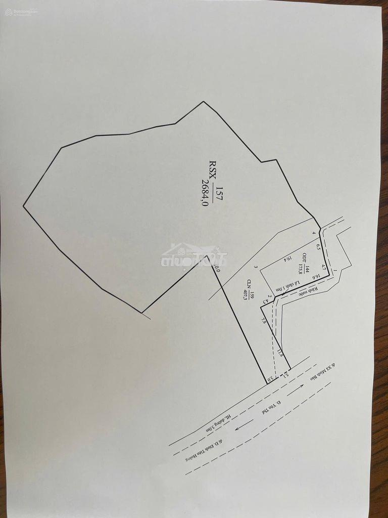 Chính chủ bán 3.266m2 đất sẵn sổ trung tâm ngay đường đinh tiên hoàng - Ảnh 2