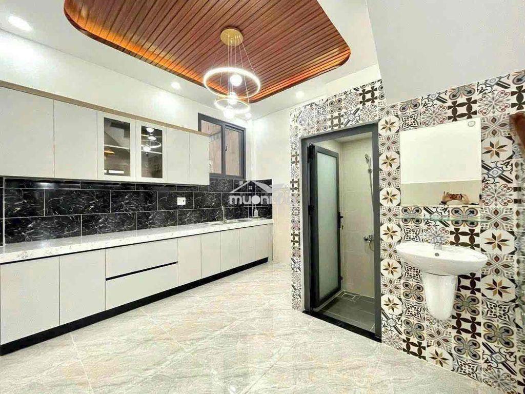 Cho thuê nhà quận 7 hẻm 645 trần xuân soạn, trệt lầu giá tốt 10 triệu - 4