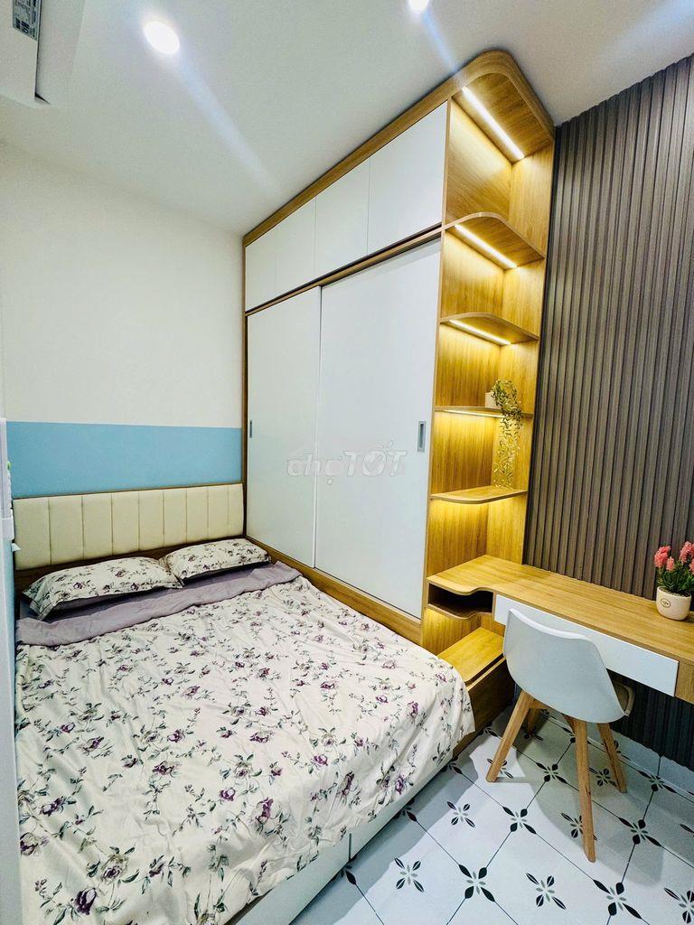 Nhà đẹp, hẻm xe hơi phan văn trị, 44m2 đất, 3pn, full nội thất, ở liền - Ảnh 4