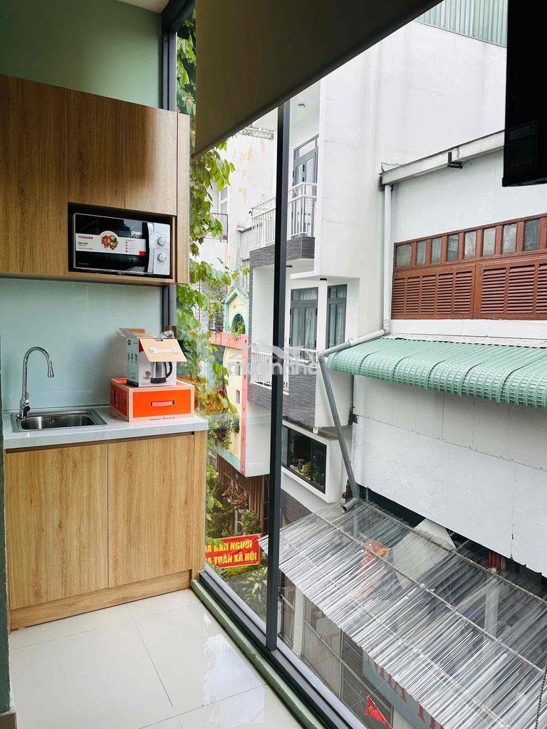 Khai trương studio ban công mới 100% mặt tiền hoàng sa- tách bếp - Ảnh 2
