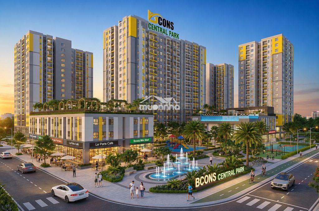 Căn hộ giữa lòng đô thị biên hòa - bcons central park - Ảnh 4