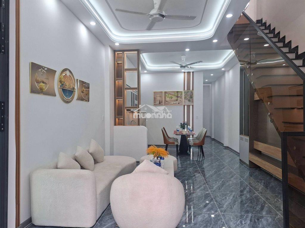 Bán nhà trệt lầu mới 100% giá rẻ gần ngã tư bình chuẩn - thuận an - Ảnh 3