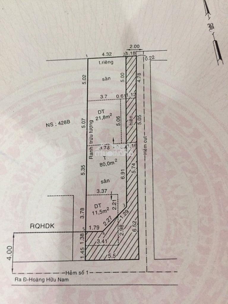 Cần bán nhà nát gần bv ung bướu cơ sở 2 - Ảnh 3