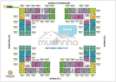 [Siêu rẻ] bán nhanh 2pn2wc bcons garden 56m2 - Ảnh 3