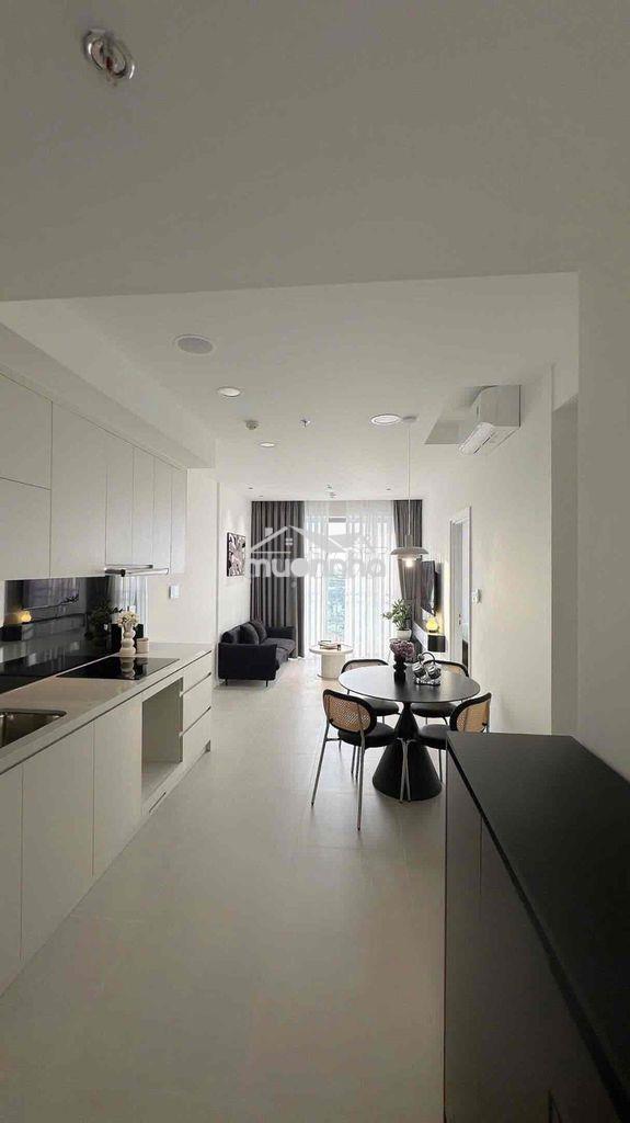 Căn hộ dv 1 phòng ngủ - tone màu trắng sang trọng, luxury - nội thất - Ảnh 2
